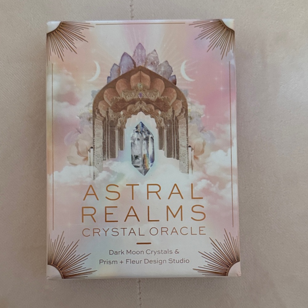 Card Games — Astral Realms Crystal Oracle Deck - Picture 1 of 2
